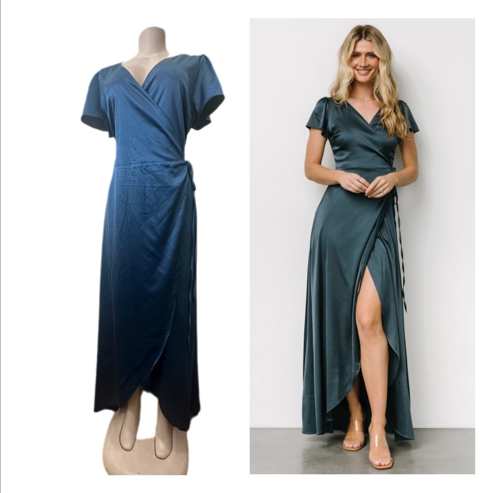 NWT Baltic Born Deep Blue Maxi Dress